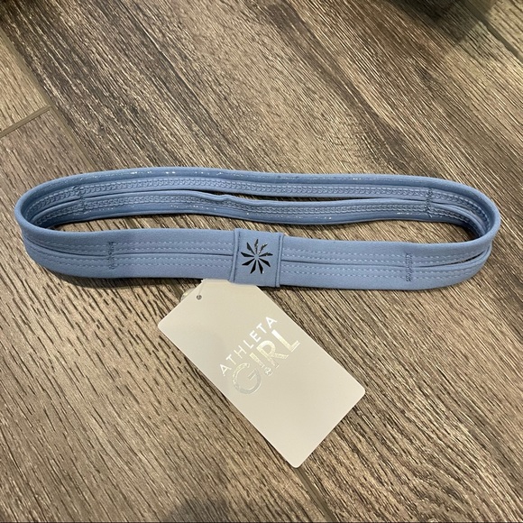 NWT Set of 2 Athleta Girl Double Trouble Headbands - Picture 2 of 5
